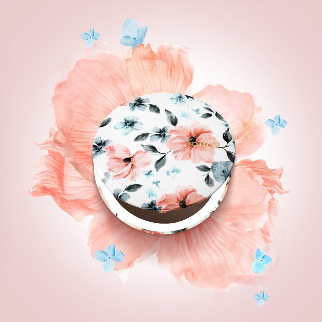 Mini Taylor LED Compact Mirror | Romantic Florals